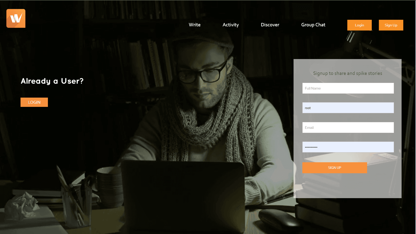 Social Media Webapp